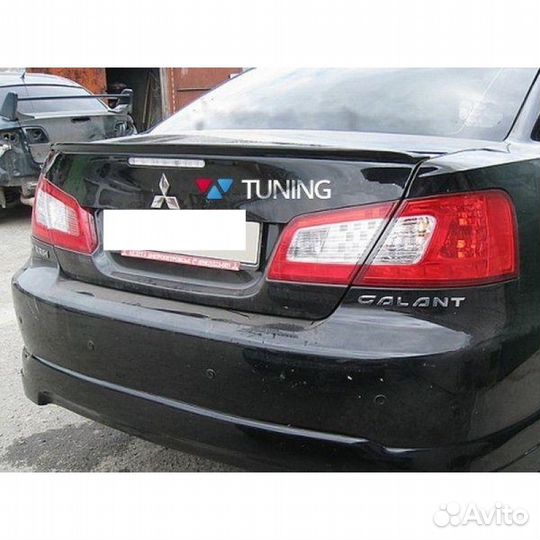 Лип спойлер Mitsubishi Galant 9 рестайлинг