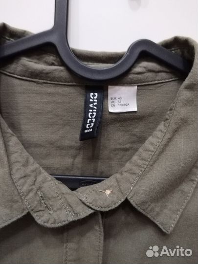 Платье рубашка H&M р. S