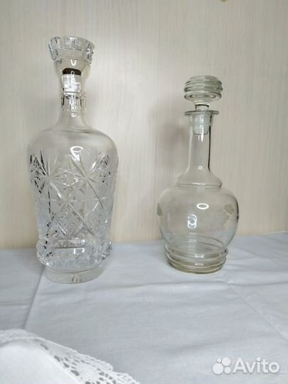 Штофы и графины СССР