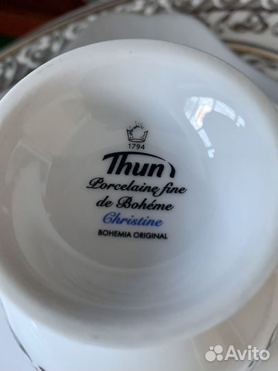 Сервиз столовый фарфоровый Thun bohemia Чехия