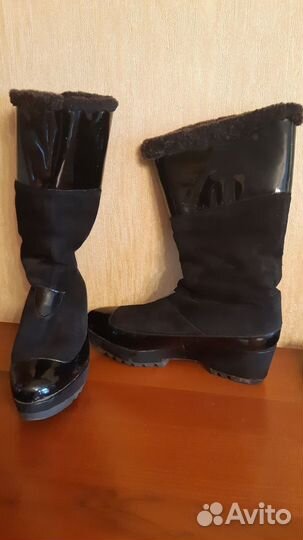 Зимние женские сапоги 38