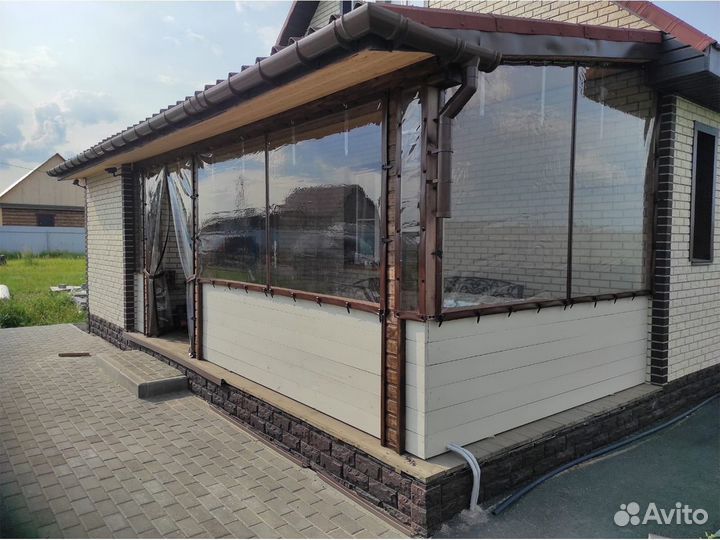 Пвх шторы. Окна для террас. Окна пвх