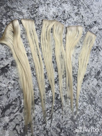 Волосы на заколках hairshop натуральные