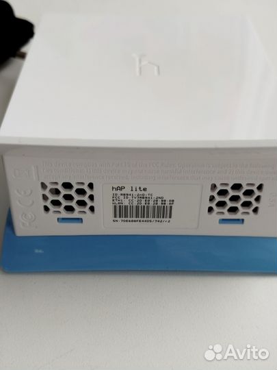 Wifi роутер mikrotik hap lite