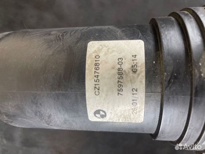 Патрубок интеркулера Bmw 1 F20 N13B16 2012