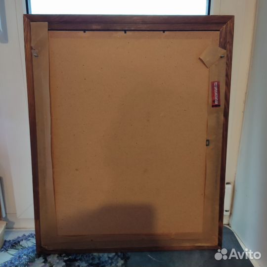 Картина вышитая крестом ручная работа