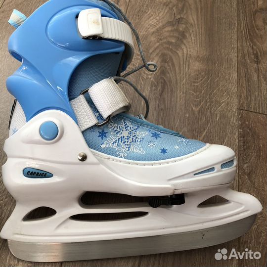 Коньки раздвижные ледовые caprice 34,35,36,37