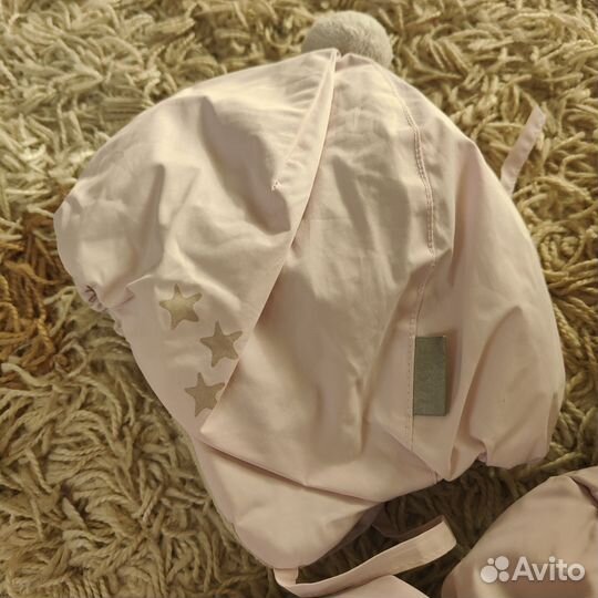 Комбинезон зимний для девочки рост 80-86