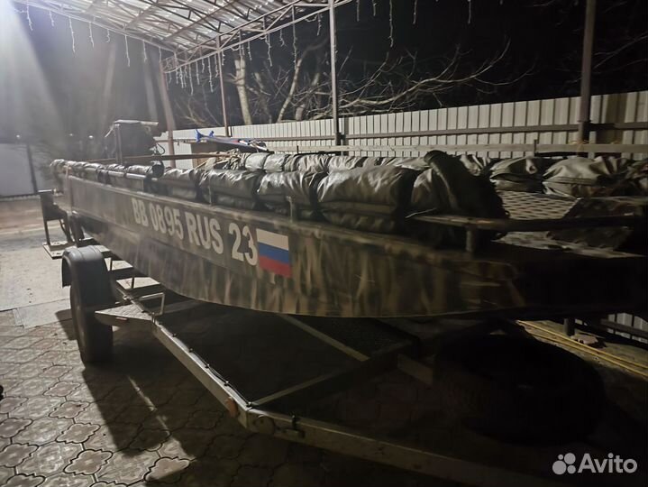 Лодка болотоход
