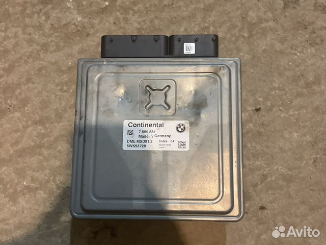 Блок управления двигателем bmw 1 серия