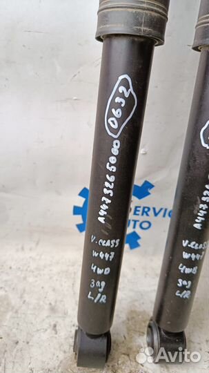 Mercedes W447 4matic Амортизатор задний L и R 0632