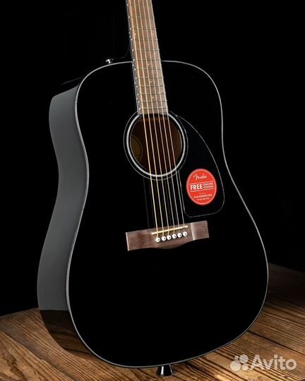 Акустическая гитара Fender + Аксессуары