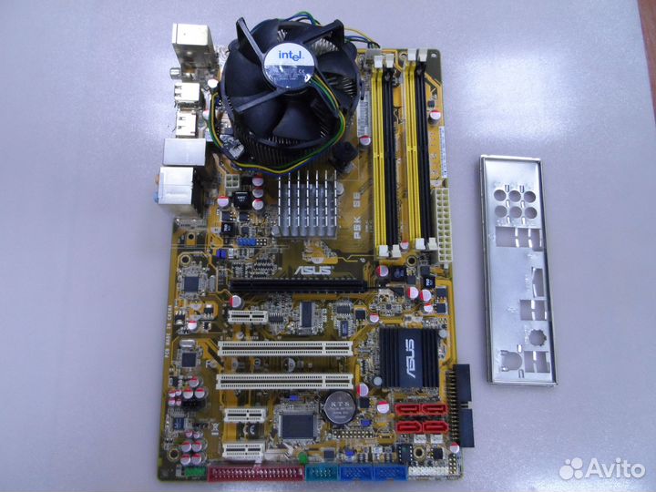 Материнская плата S775 Asus P5K SE, G35, ATX + про