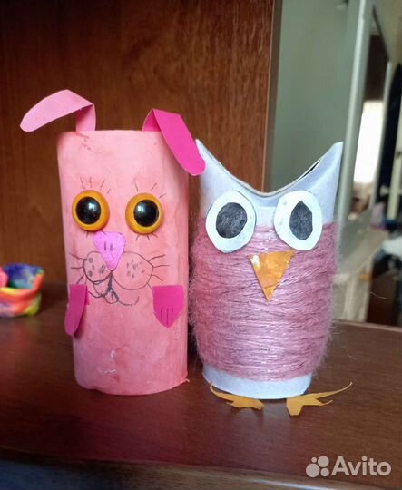 Втулки от туалетной бумаги