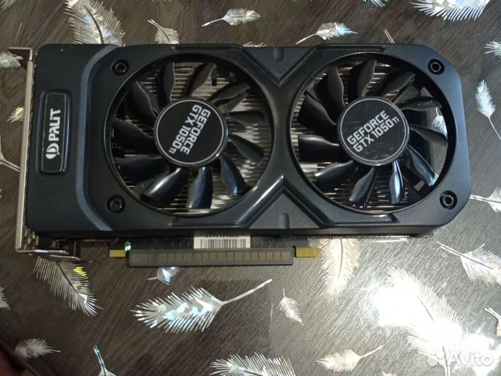 Видеокарта gtx 1050 ti palit 4gb питание 6 pin