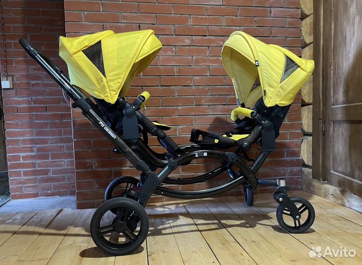 Коляска для двойни или погодок FD design soom