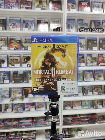 Mortal Kombat 11 диск PS4/PS5