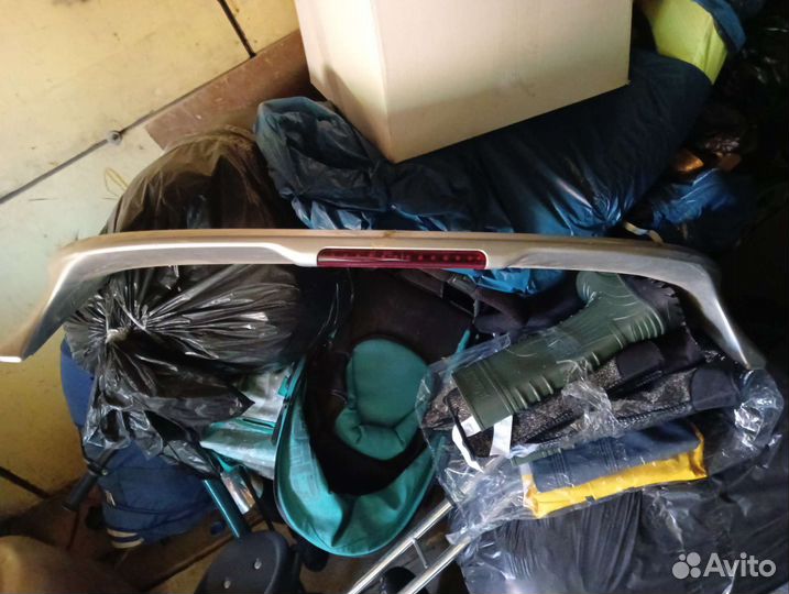 Задний спойлер на ваз 2112