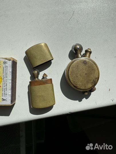 Зажигалка бензиновая винтажная