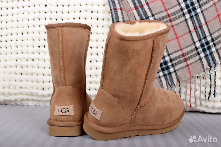 Угги UGG Classic Short II Chestnut оригинал