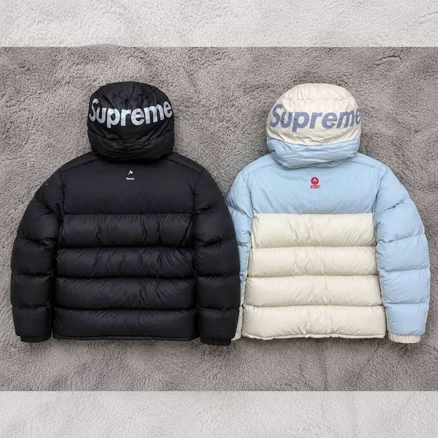 Пуховик зимний supreme x marmot