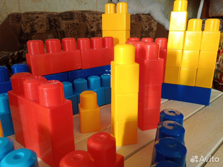 Детский конструктор полесье крупные детали