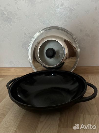 Казан вок и сковороды большие тяжелые