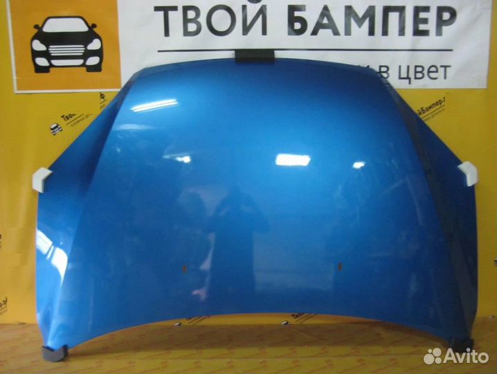 Капот Ford Focus 2 (05) цвет Синий