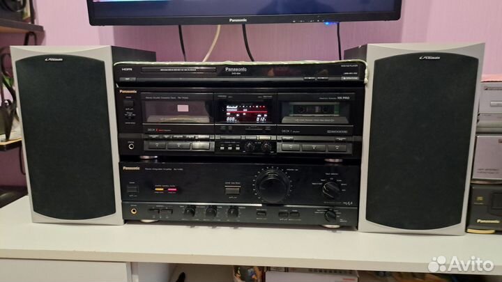 Кассетная дека и Усик, panasonic + panasonic 980-й