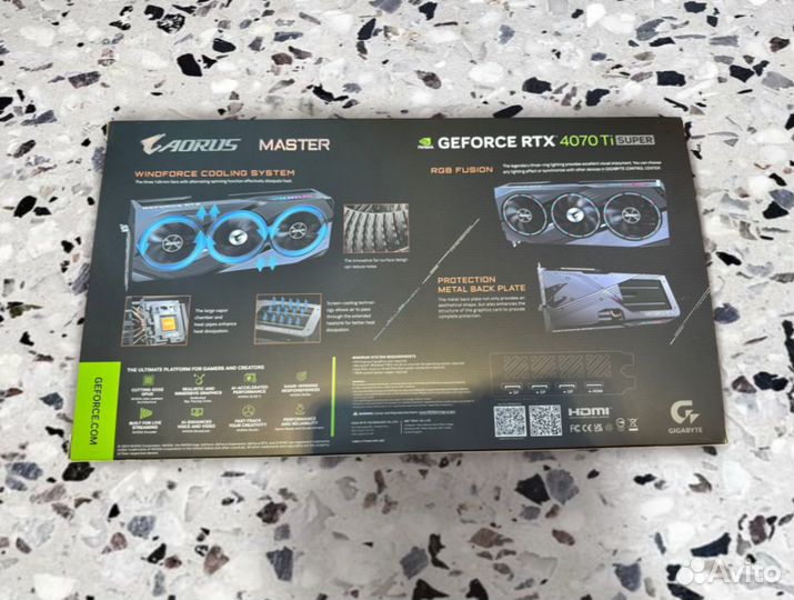 RTX 4070 ti Super Aorus Master