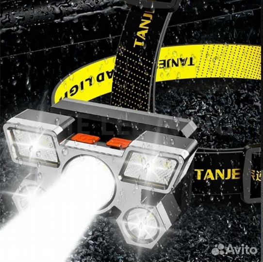 Налобный фонарь аккумуляторный