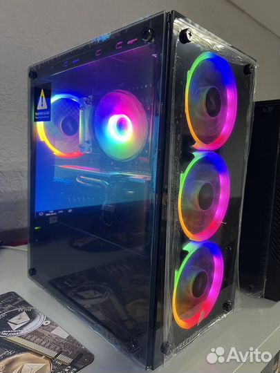 Игровой компьютер 10ядер 20 потоков RX570 8gb