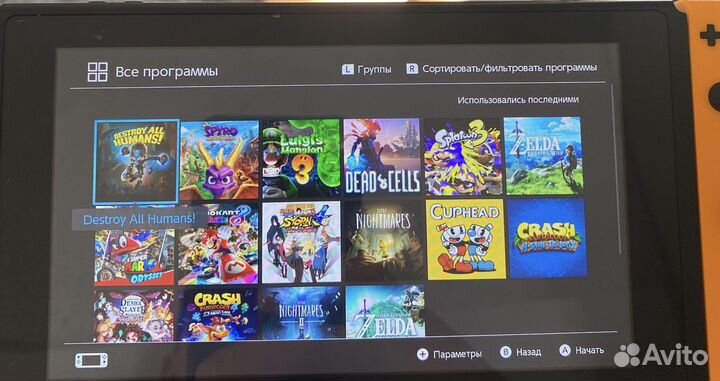 Nintendo switch rev 1прошитая
