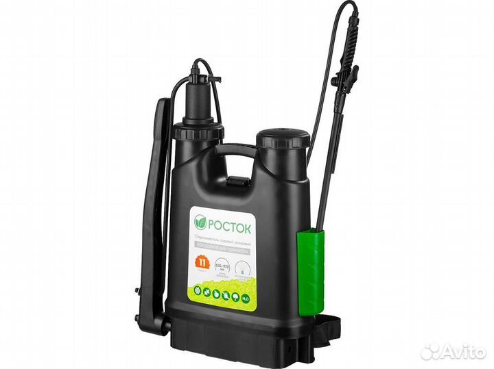 Опрыскиватель ранцевый 11л росток