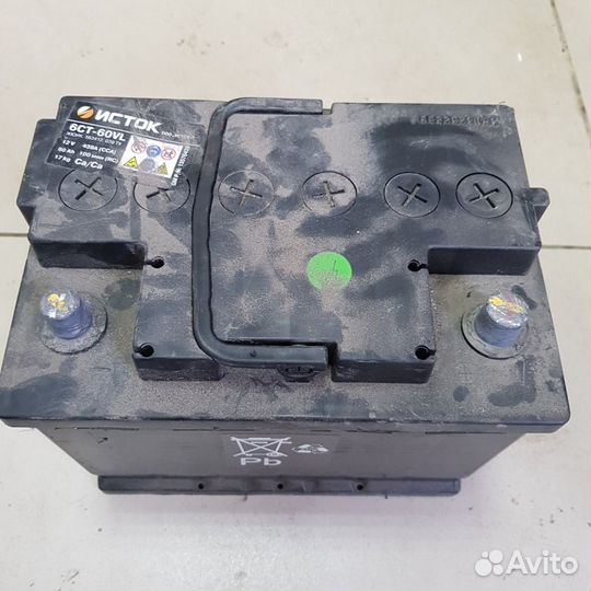 60 Ач аккумулятор б/у Исток