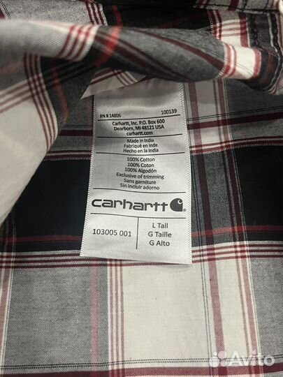 Рубашка с коротким рукавом Carhartt