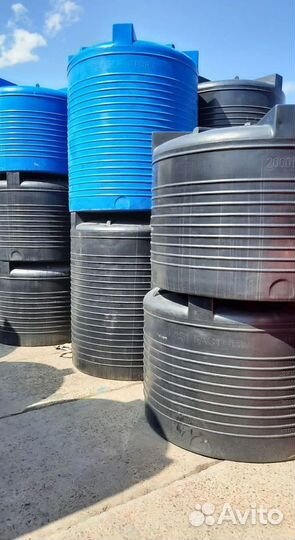 Емкости/бочки пластиковые 5000 и 6000 литров