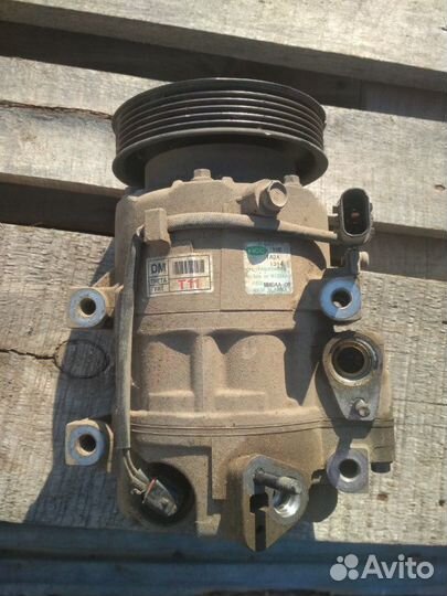 Компрессор кондиционера Hyundai Santa Fe 3