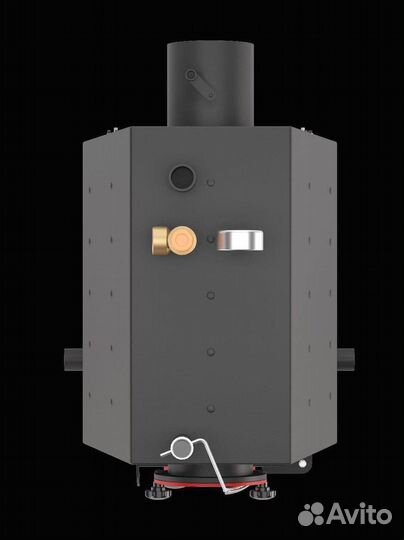 Твердотопливный котёл 65 квт