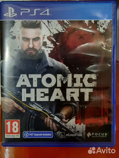 Atomic heart ps4 диск