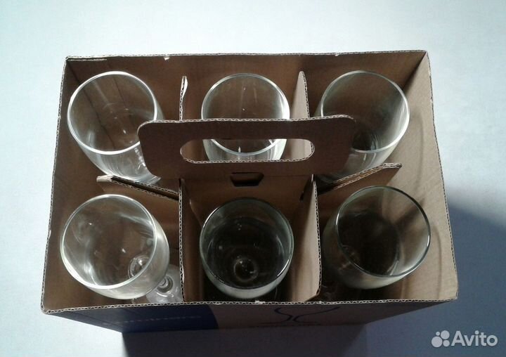 Бокалы для шампанского Luminarc, 170 мл, новые