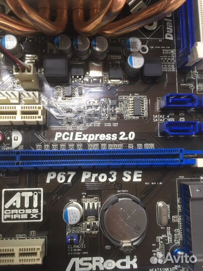 Материнская плата asrock + Core i5-2500k