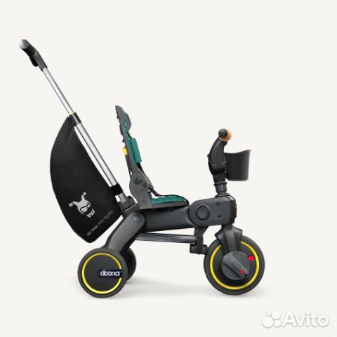 Складной трехколесный велосипед Doona Liki Trike S