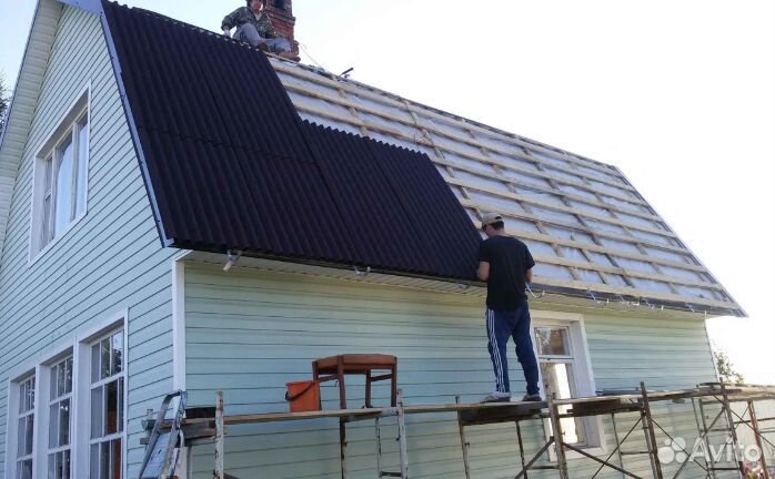 Ремонт домов крыш заборов фундаментов