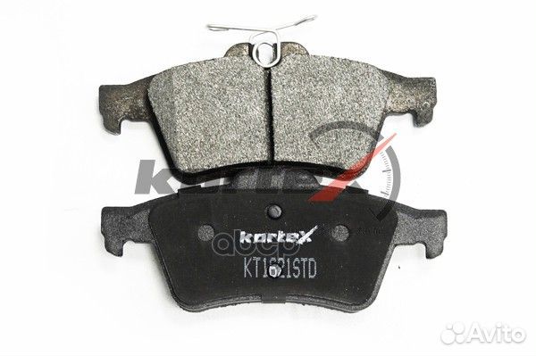 Колодки тормозные дисковые зад KT1621STD kortex