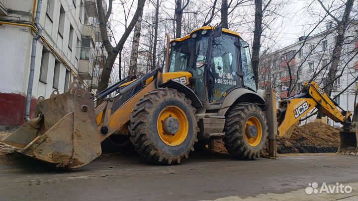 Аренда экскаватора погрузчика