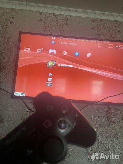 Игровая приставка ps3 super slim прошитая