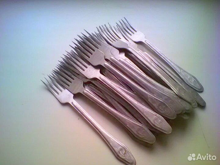 Вилки новые алюминий