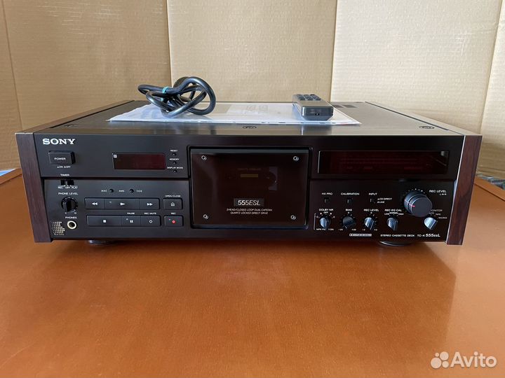 Кассетная дека sony TC-K555ESL