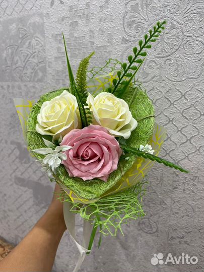 Мыльные букеты